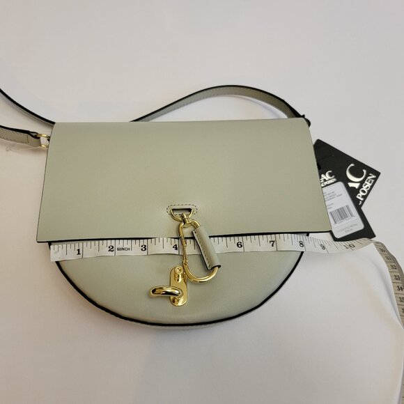 ZAC POSEN Belay Leather Saddle Crossbody Bag - Picture 15 of 16
